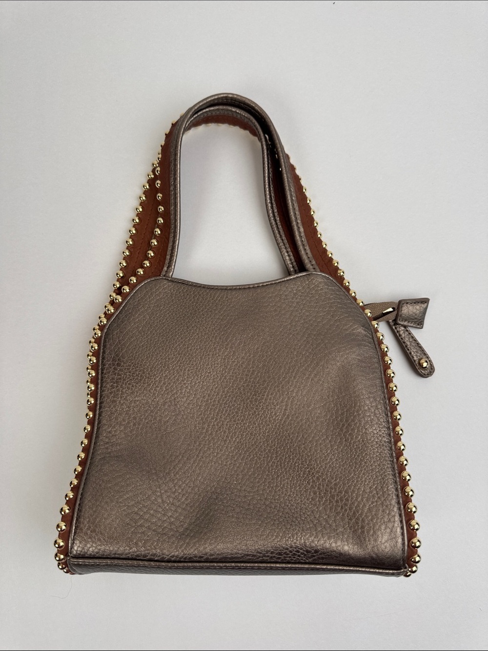 Big Buddah Mini Purse Bronze Metallic